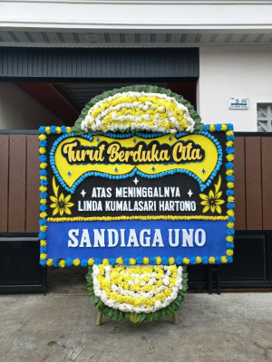 Papan Bunga Duka di Permanti
